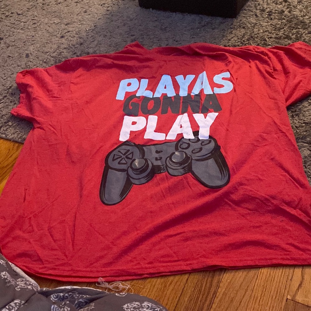 Men’s video game saying graphic top